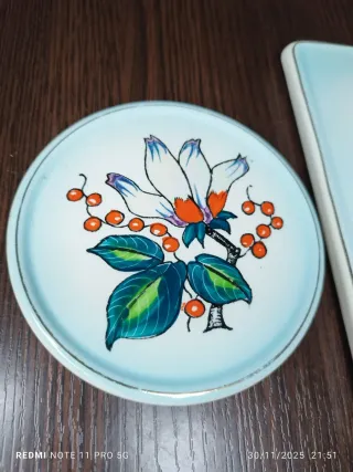 Juego de porcelana Magnolia Longwy