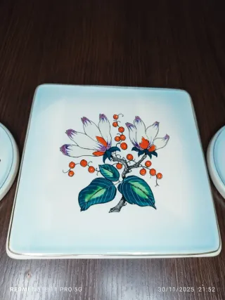 Juego de porcelana Magnolia Longwy