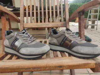 Zapatillas Cetti Talla 36 Gris y bronce