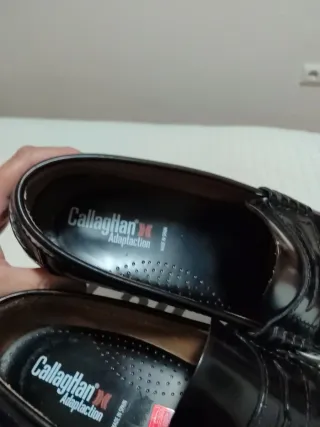 Zapatos de vestir Callaghan negros hombre