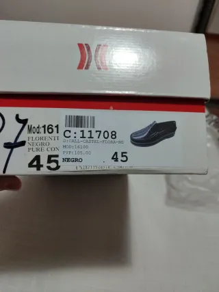 Zapatos de vestir Callaghan negros hombre