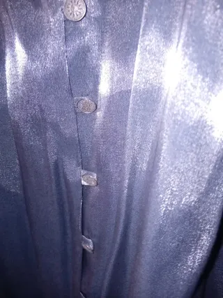 Camisa fiesta plata Dresslight Talla XXL