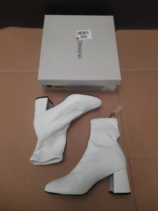 Botines EVEN&ODD blancos