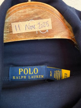 Suéter cuello vuelto RALPH LAUREN talla L azul