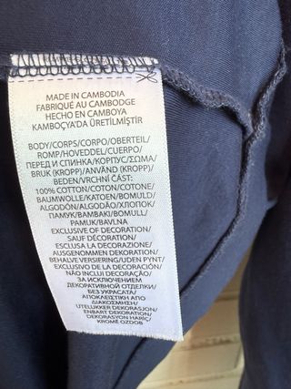 Suéter cuello vuelto RALPH LAUREN talla L azul