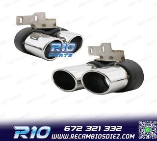 DIFUSOR AUDI A7 S LINE 19- LOOK S7 + COLAS ESCAPE CROMO