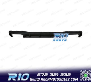 DIFUSOR AUDI A7 S LINE 19- LOOK S7 + COLAS ESCAPE CROMO