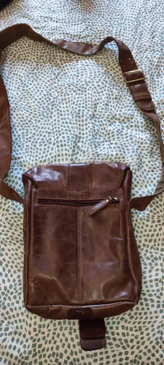 Bolso de piel para hombre Privata.