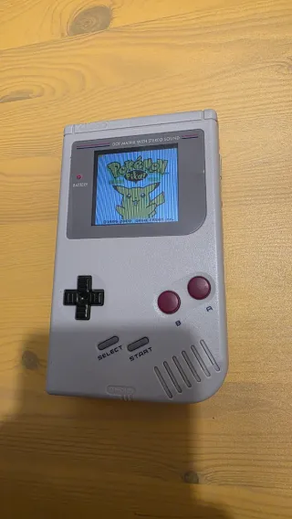 Nintendo Game Boy Bianco 1989 Restaurato