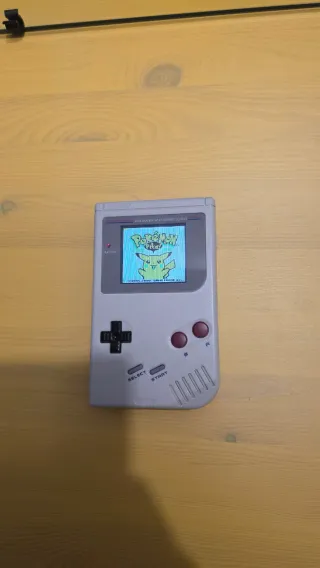Nintendo Game Boy Bianco 1989 Restaurato