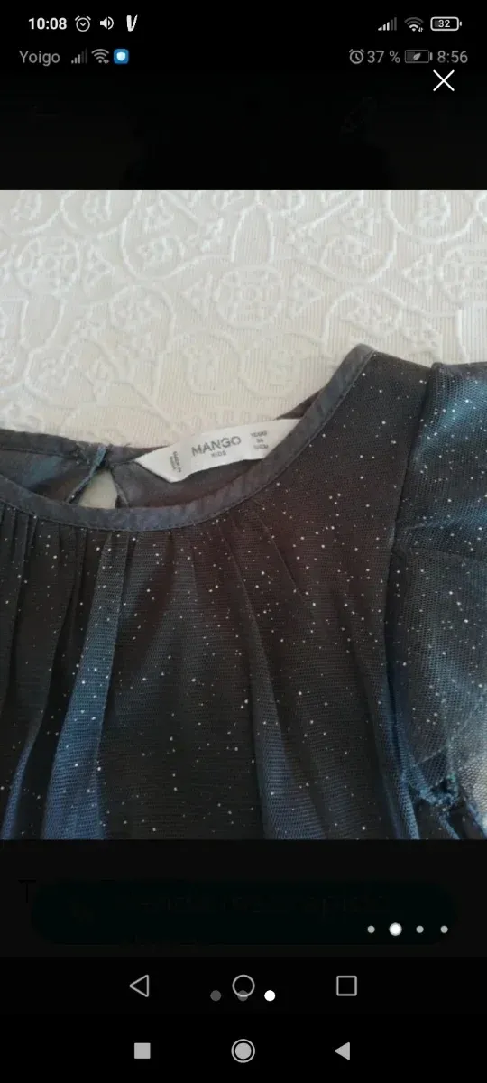 Abito Mango bambina brillante