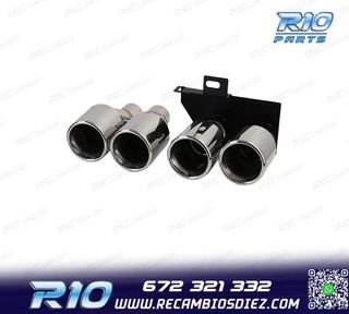 COLAS ESCAPE BMW F10 F11 F12 F13 10- INOX CROMADO