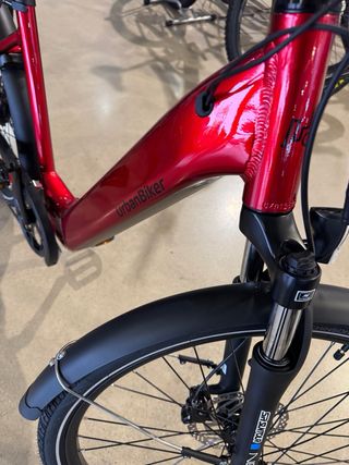 Bicicleta Eléctrica Urban Biker Paseo Roja