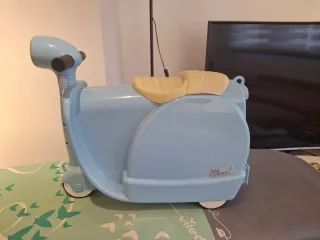 Maleta Infantil Diseño Vespa Azul