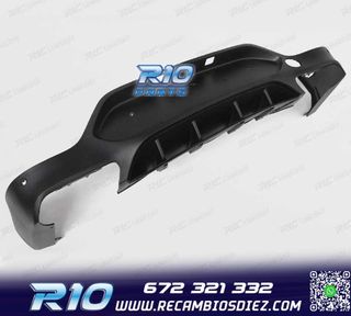 DIFUSOR MERCEDES GLC X253 COUPE 15-18 LOOK AMG GLC63 + COL