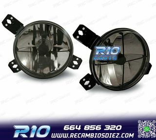 FAROS PARA VOLKSWAGEN VW GOLF MK1 + MK2 83-91 CRUZ AHUMADO F