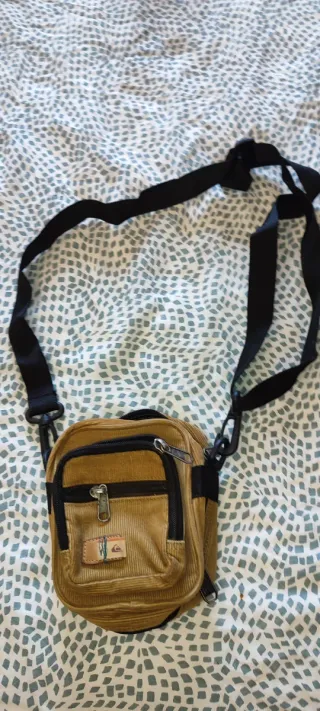 Riñonera Quiksilver Marrón/Amarilla