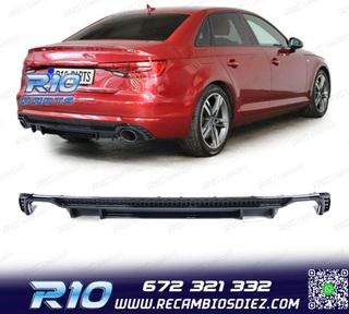 DIFUSOR AUDI A4 S LINE 16-19 LOOK RS4