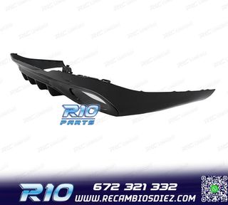 DIFUSOR MERCEDES W206 AMG 21- LOOK C43 + COLAS ESCAPE NEGRO