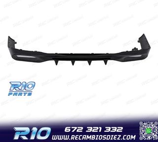 DIFUSOR MERCEDES W206 AMG 21- LOOK C43 + COLAS ESCAPE NEGRO