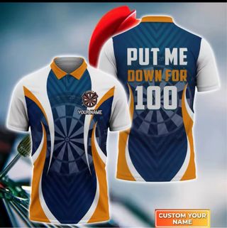 Camiseta de Darts Personalizable