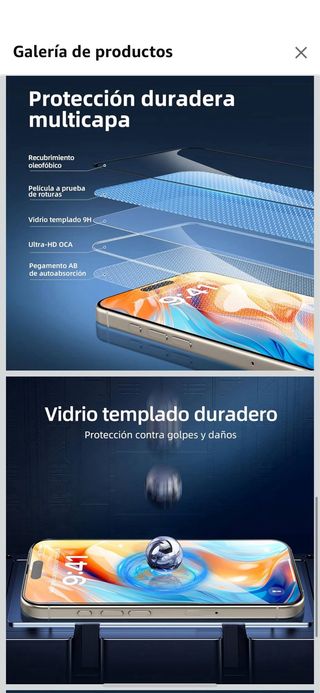 Protettore schermo per iPhone 16 Pro Max