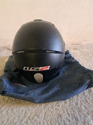 Casco Moto Karting LS2 Negro