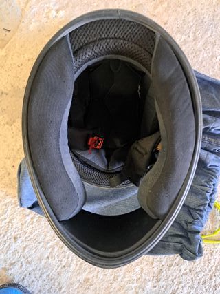 Casco Moto Karting LS2 Negro