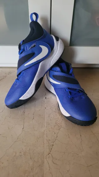 Zapatillas Nike Azules y Blancas