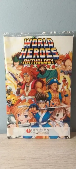 Juego World Heroes Anthology para PlayStation 2.