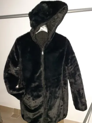 Giubbotto donna reversibile pelliccia