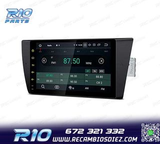 RADIO GPS ANDROID 14 PARA BMW E90 E91 E92 E93 PANTALLA 9" TA