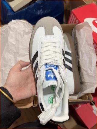 Adidas Samba Mujer Talla 39 Blancas