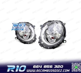 FAROS MINI R56 06-10 FONDO CROMO