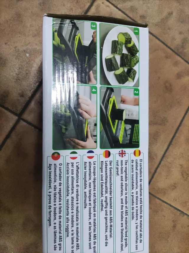 Cortador de Verduras Stock Líder 16 Piezas