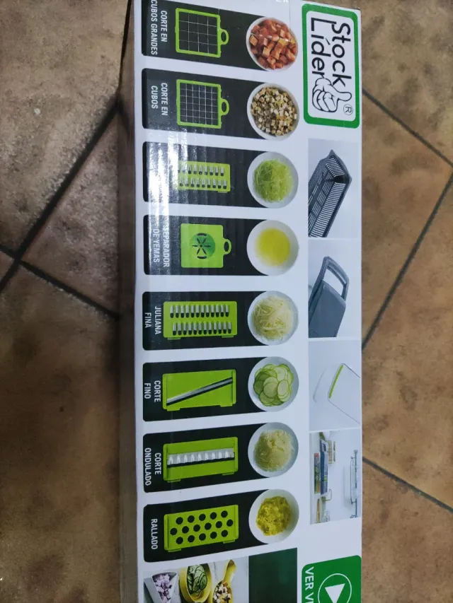 Cortador de Verduras Stock Líder 16 Piezas