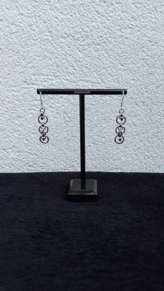 Pulsera y pendientes acero inoxidable alternativo