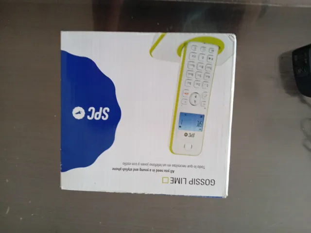 Teléfono Inalámbrico SPC Blanco y Verde