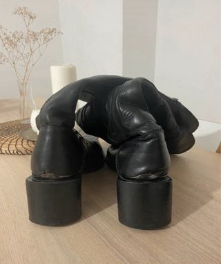 Botas Zara Piel Talla 41 Edición Limitada