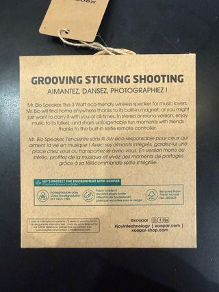 Altavoz Bluetooth Xoopar Mr. Bio Blanco