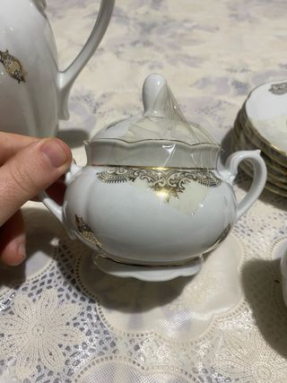 Servizio da Tè Bavaria Porcellana Oro