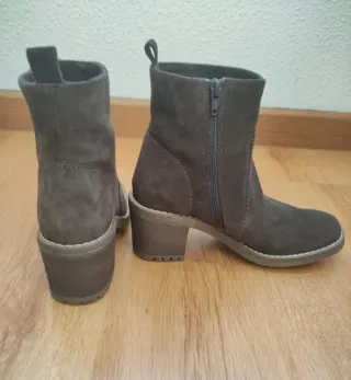 Botines marrones Anna Field tacón