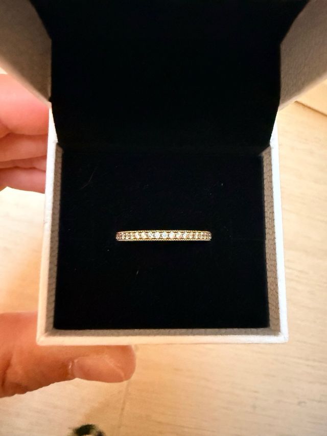 Anillo banda brillante El Corte Inglés