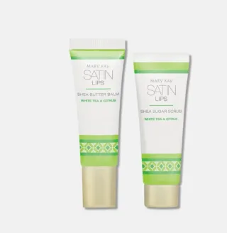 Set Mary Kay Satin Lips White Tea & Citrus