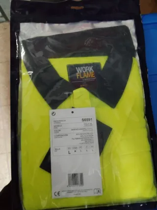 Polo manga larga Alta Visibilidad-proteccion S6591