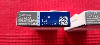 Lentillas ACUVUE OASYS con HYDRACLEAR PLUS