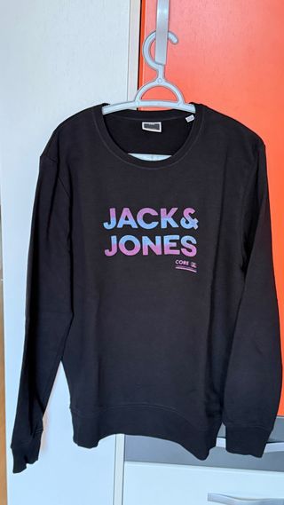 Sudadera Jack & Jones Negra Talla L