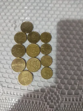 Monedas Céntimos Euro