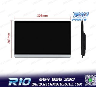PANTALLA REPOSACABEZAS MULTIMEDIA DE 13,3 "