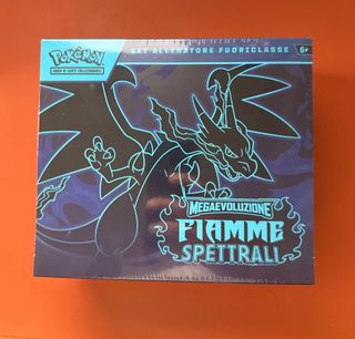 Pokemon Set Allenatore Fiamme Spettrali ETB Nuovo